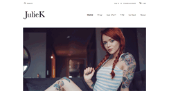 Desktop Screenshot of julieklingerie.com